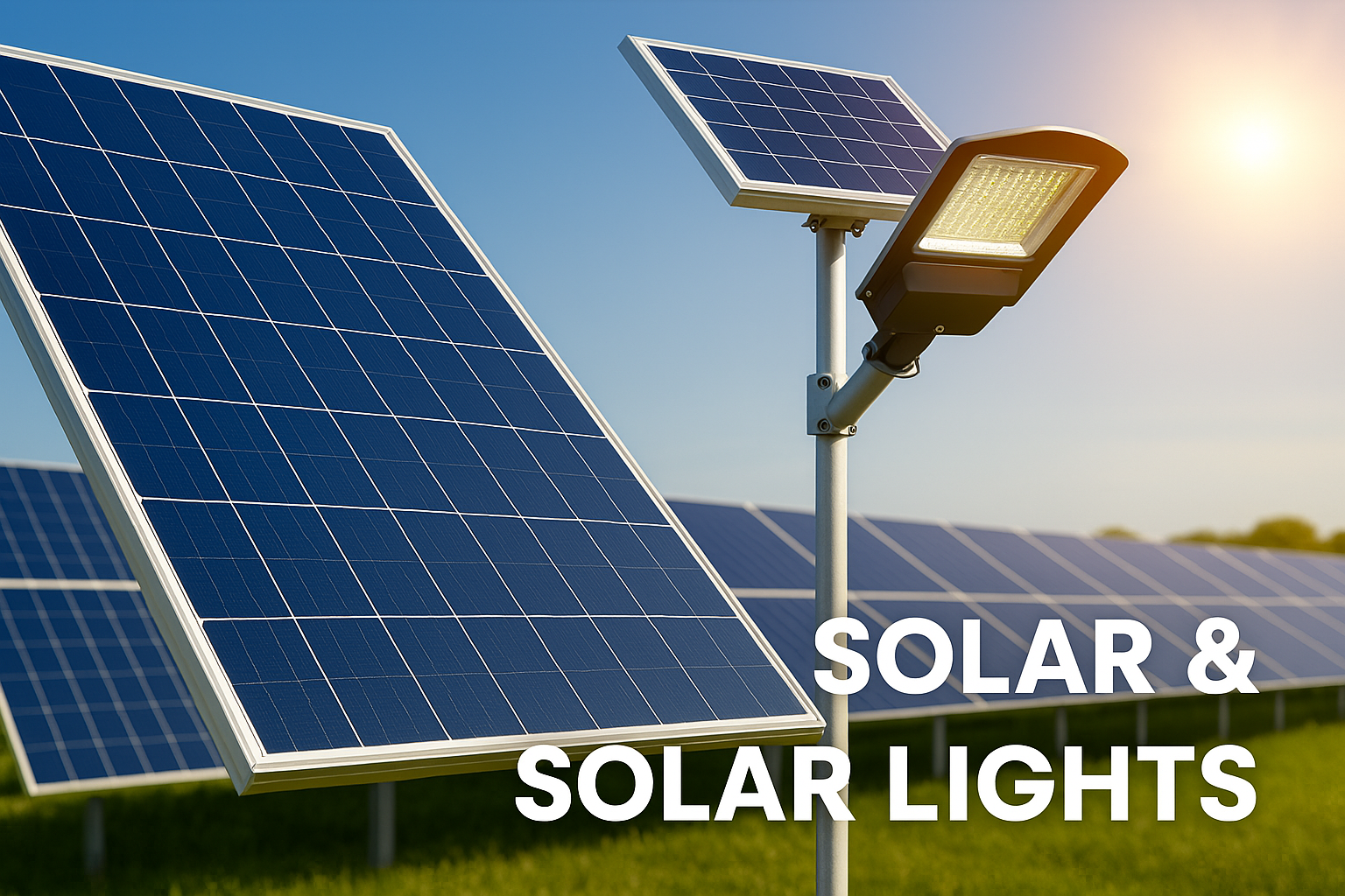 SOLAR & SOLAR LIGHTS