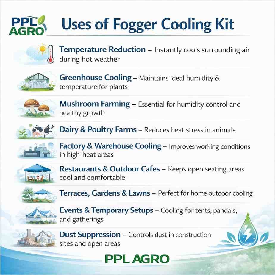 50 Fogger Kitt With Timer & Regulator ( Area 1250 sq ft / 90 mtr ) thumbnail