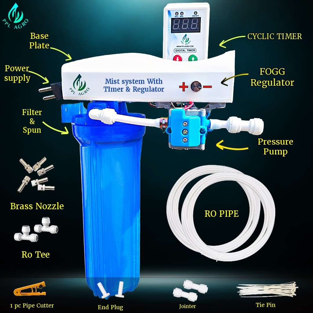 20 Fogger Kitt With Timer & Regulator( Area 500 sq ft / 30 mtr )