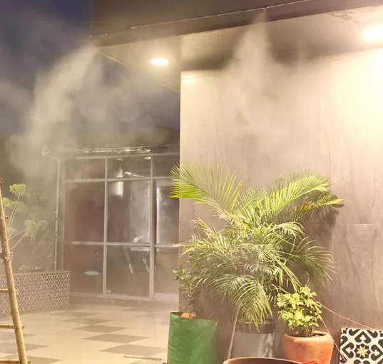 1100 Ft Line | 160 Nozzle Power – 11200 Sq Ft High Pressure Ultra Cooling Misting Solution thumbnail